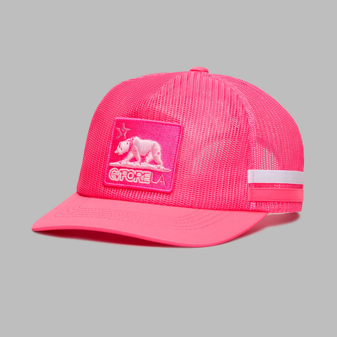 G/FORE WOMEN'S G/FORE LA 360° MESH TRUCKER HAT - KNOCKOUT PINK
