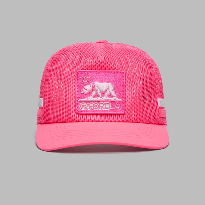 G/FORE WOMEN'S G/FORE LA 360° MESH TRUCKER HAT - KNOCKOUT PINK
