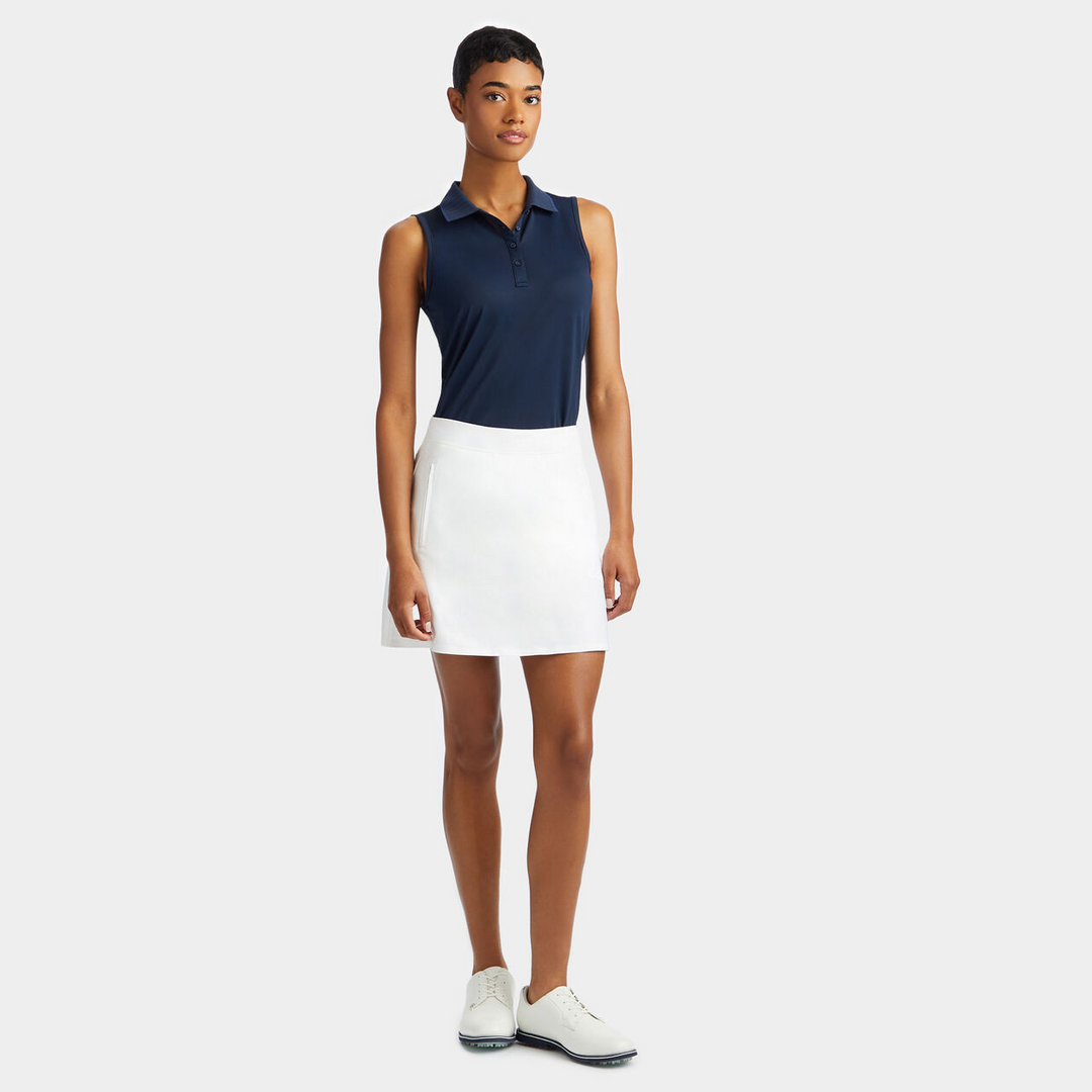 G/FORE WOMEN'S EFFORTLESS SKORT 15" - SNOW