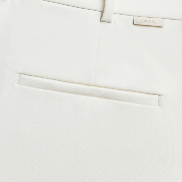 G/FORE WOMEN'S SHADOW STRETCH HIGH WAISTED SHORT - CHALK WHITE