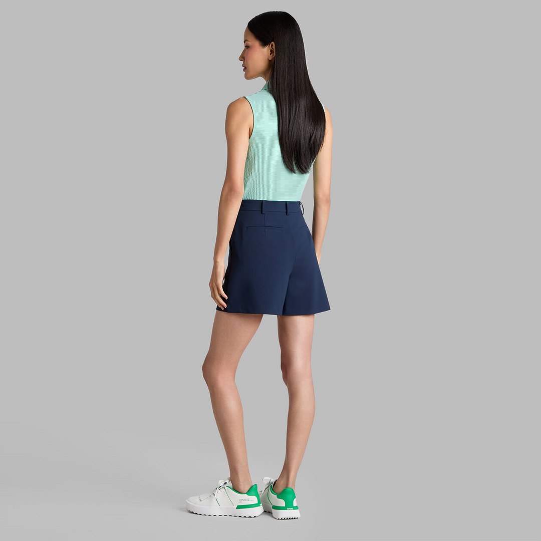 G/FORE WOMEN'S SHADOW STRETCH HIGH WAISTED SHORT - TWILIGHT