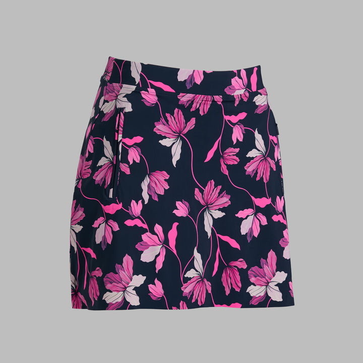 G/FORE WOMENS IRIS SILKY TECH NYLON SKORT - TWILIGHT