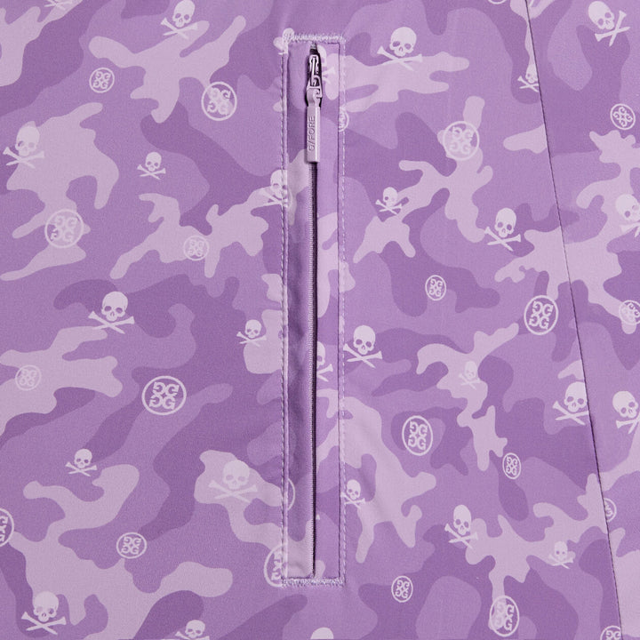 G/FORE WOMENS ICON CAMO SILKY TECH NYLON SKORT - IRIS