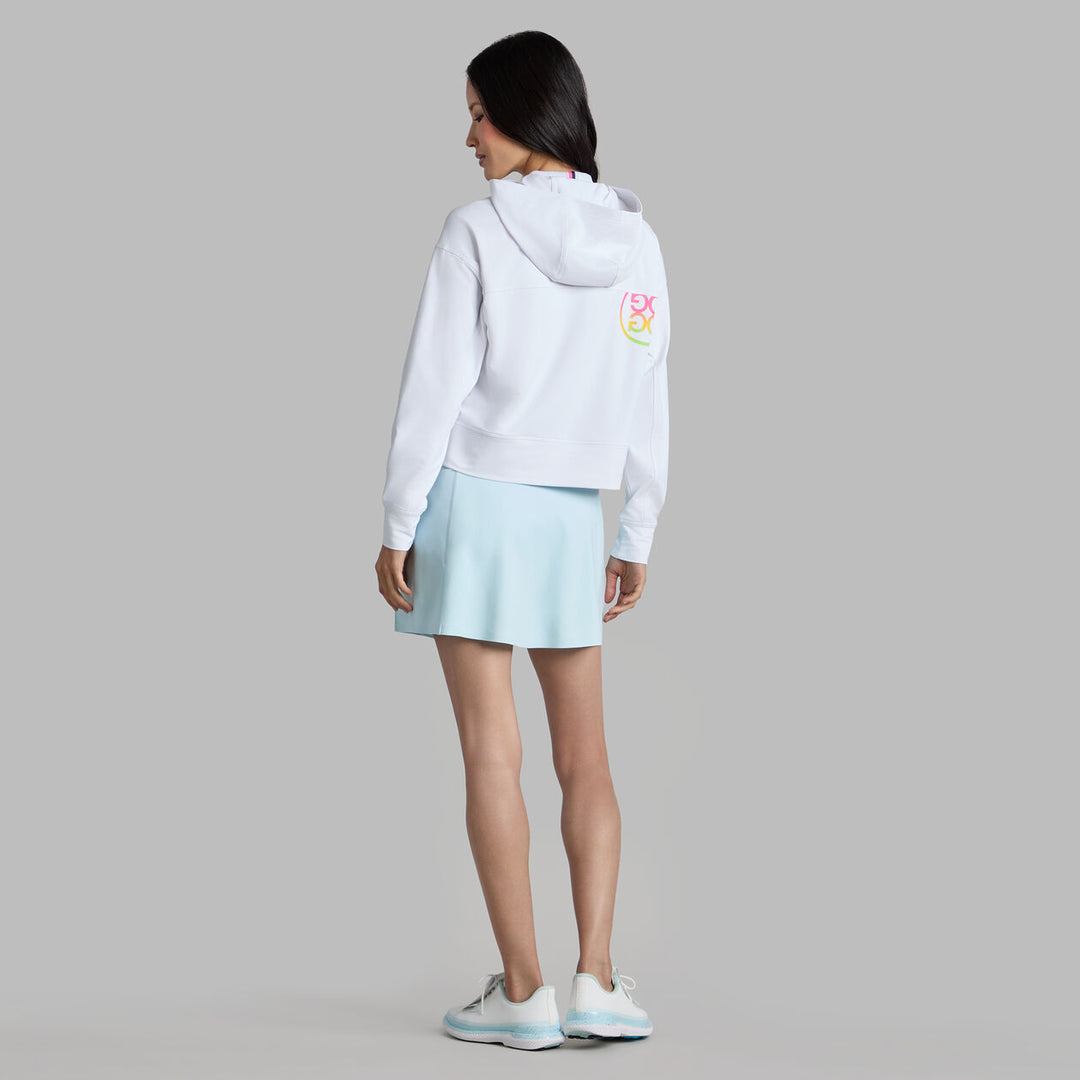 G/FORE WOMENS KNOCKOUT A-LINE SKORT - DAYBREAK