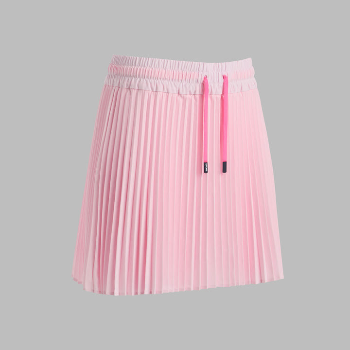 G/FORE WOMEN'S MICRO-PLEAT OPS HIGH WAISTED SKORT - BLUSH