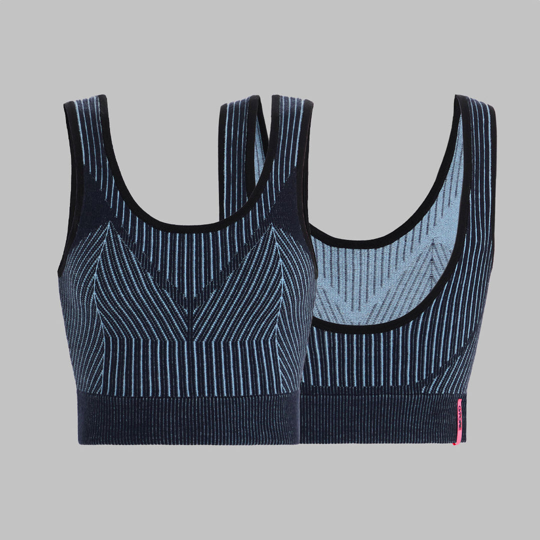 G/FORE WOMENS RIB MERINO WOOL QRT TANK - TWILIGHT