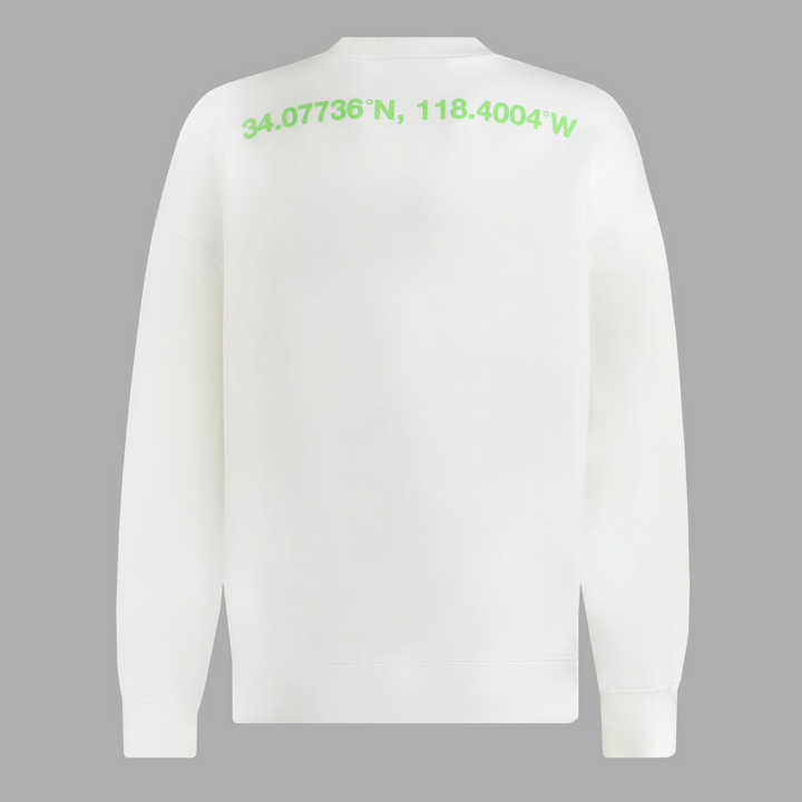 G/FORE WOMEN'S FRENCH TERRY OVERSIZED CREWNECK - SNOW