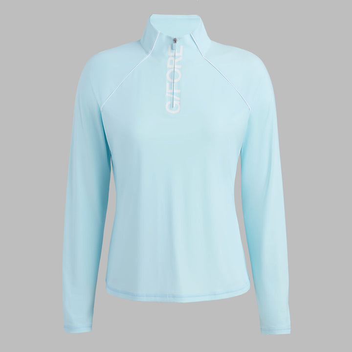 G/FORE WOMENS SILKY TECH NYLON RAGLAN PULLOVER - DAYBREAK