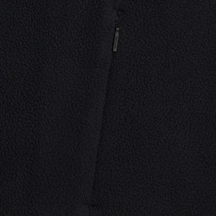 G/FORE WOMENS SHERPA FLEECE PULLOVER - ONYX