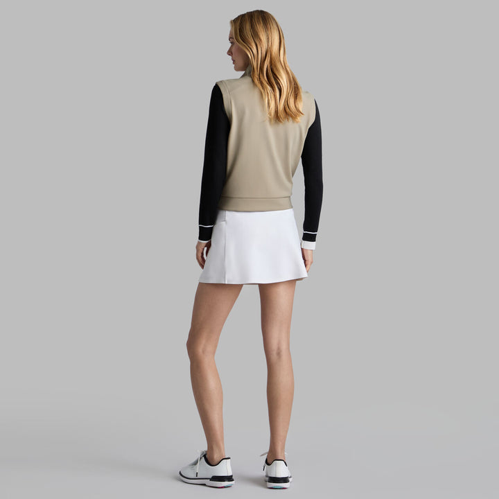 G/FORE WOMENS STRETCH SCUBA SLEEVELESS PULLOVER - DUNE