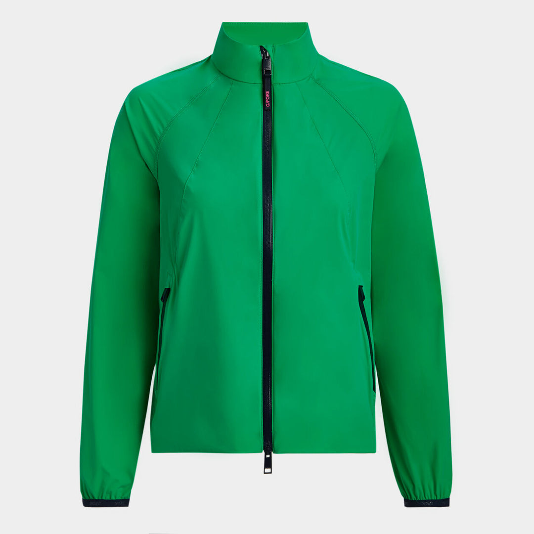 G/FORE WOMEN'S WHISPER STRETCH WOVEN JACKET - CLOVER