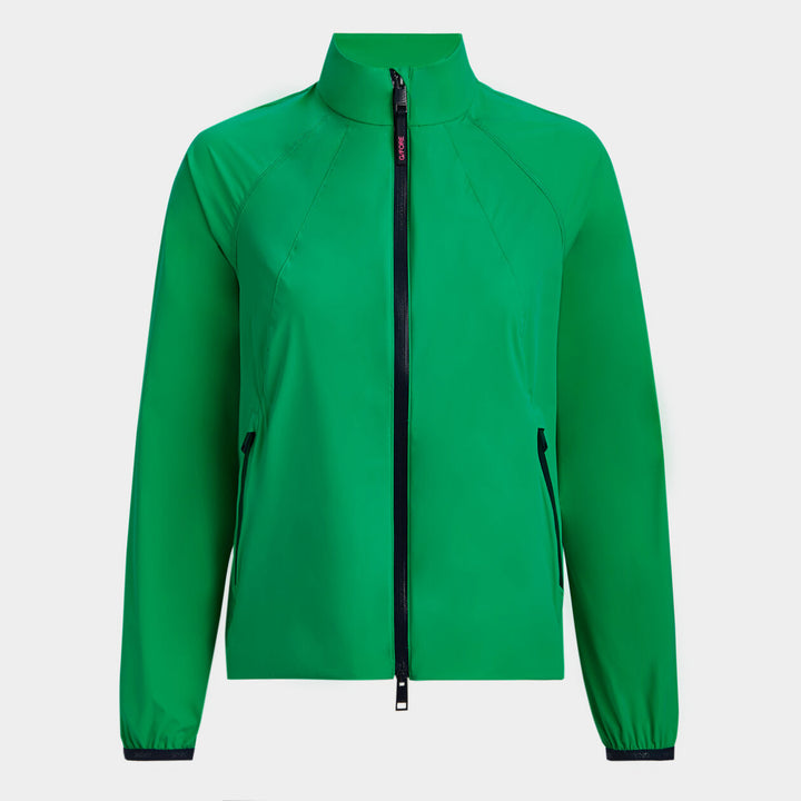 G/FORE WOMEN'S WHISPER STRETCH WOVEN JACKET - CLOVER