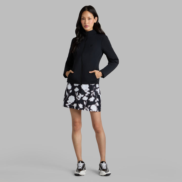 G/FORE WOMENS THE WHIT TAILORED DOWN JACKET - ONYX