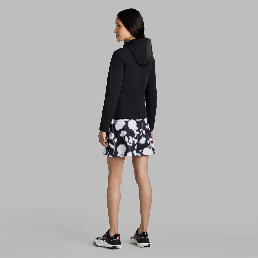 G/FORE WOMENS THE WHIT TAILORED DOWN JACKET - ONYX