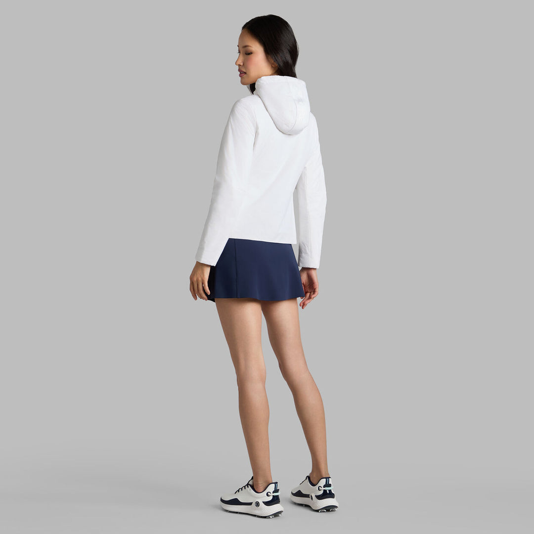 G/FORE WOMENS THE WHIT TAILORED DOWN JACKET - SNOW