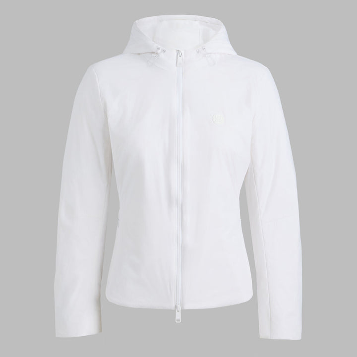 G/FORE WOMENS THE WHIT TAILORED DOWN JACKET - SNOW