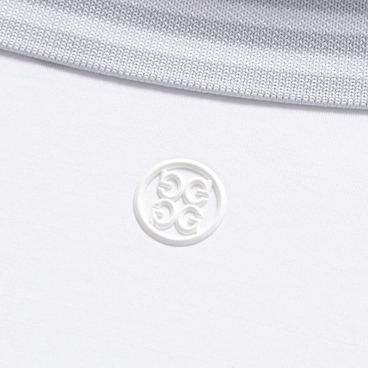 G/FORE WOMENS SILKY TECH NYLON QUARTER ZIP POLO - SNOW