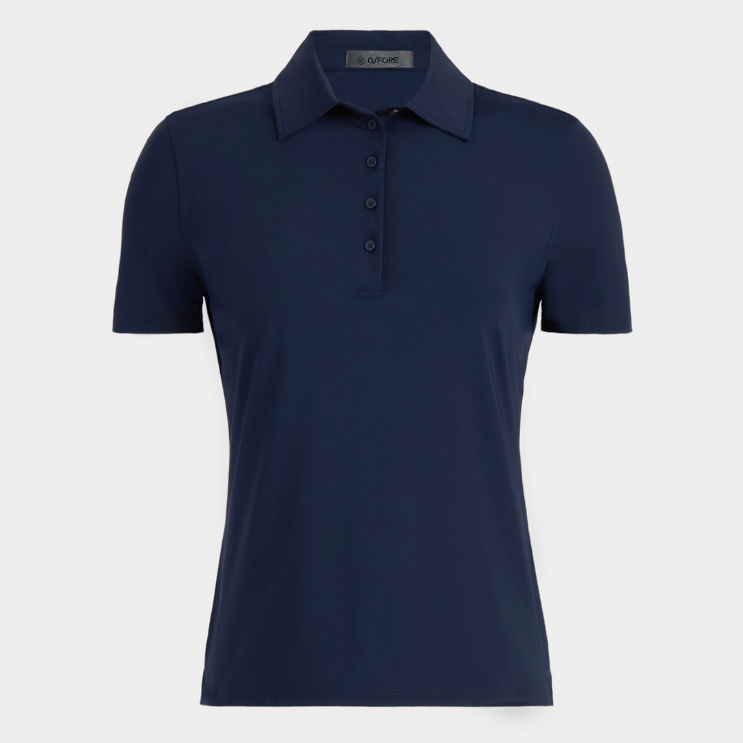 G/FORE WOMEN'S SILKY TECH NYLON POLO - TWILIGHT