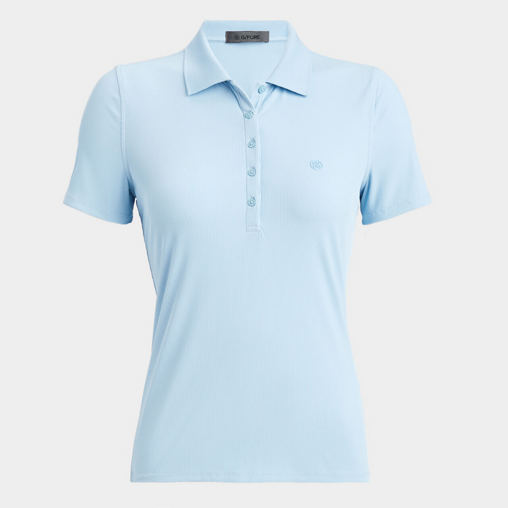 G/FORE WOMEN'S TECH NYLON RIB  POLO - BAJA