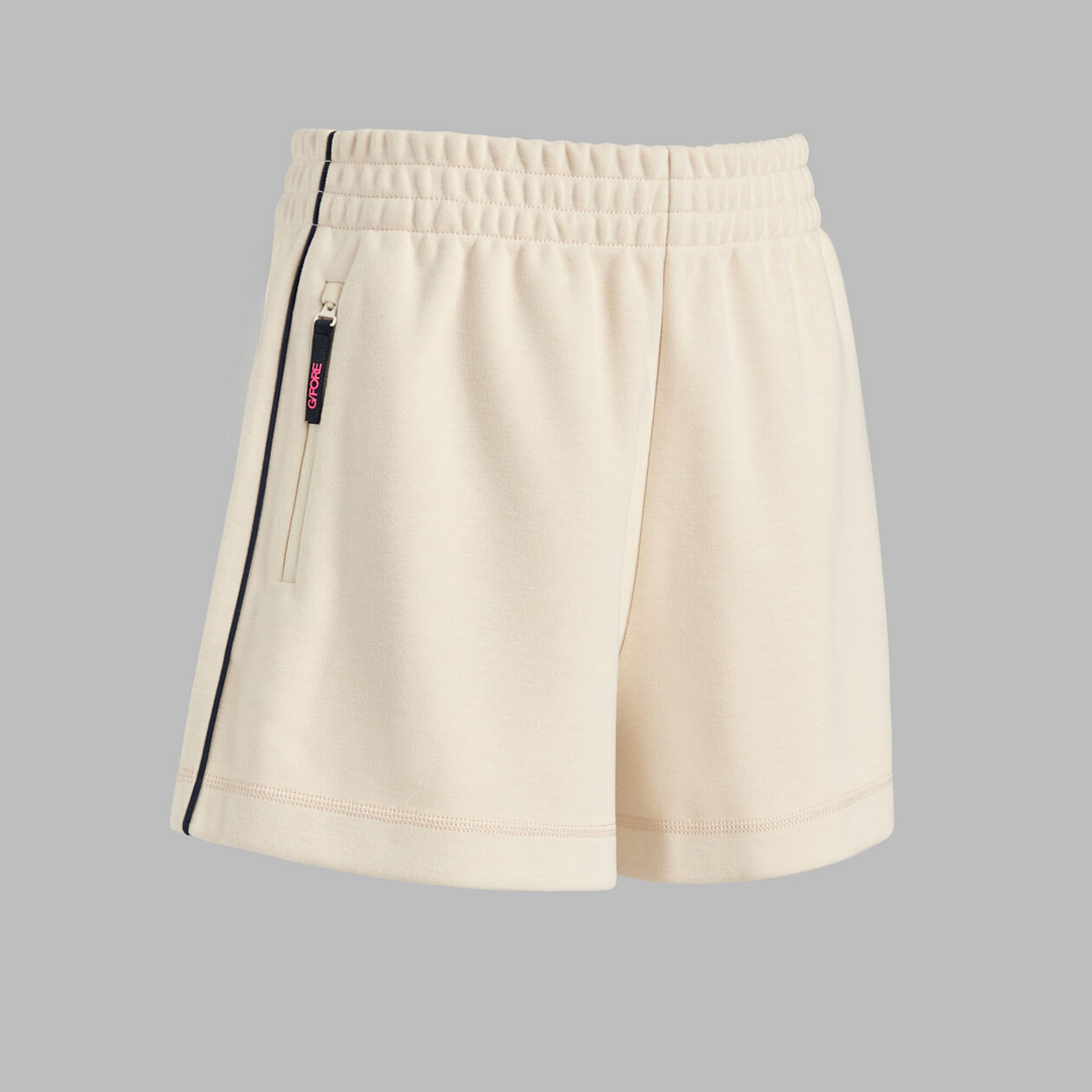G/FORE WOMEN'S COZY DOUBLE KNIT SHORT - CHALK WHITE