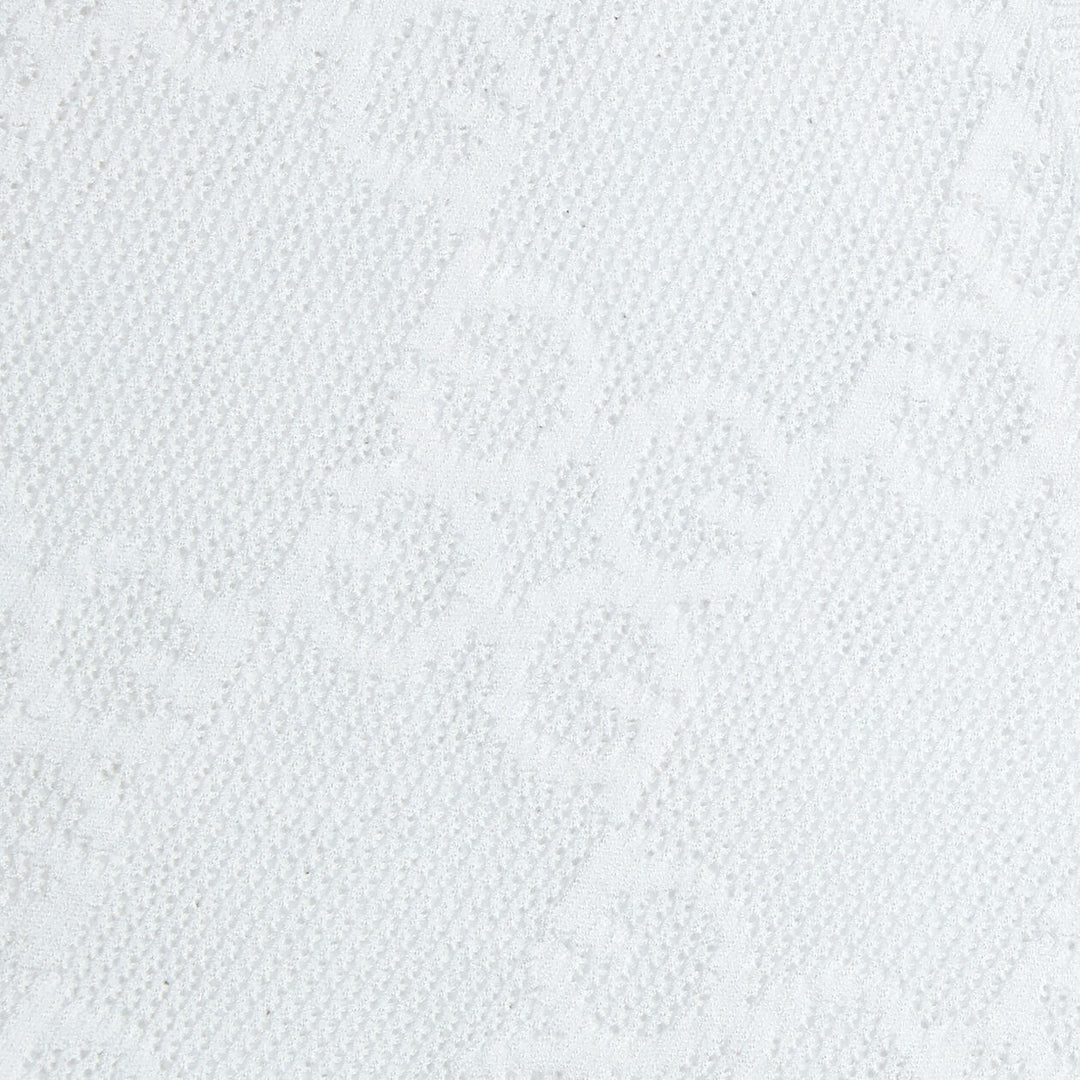G/FORE WOMENS POINTELLE G CREWNECK SWEATER - SNOW