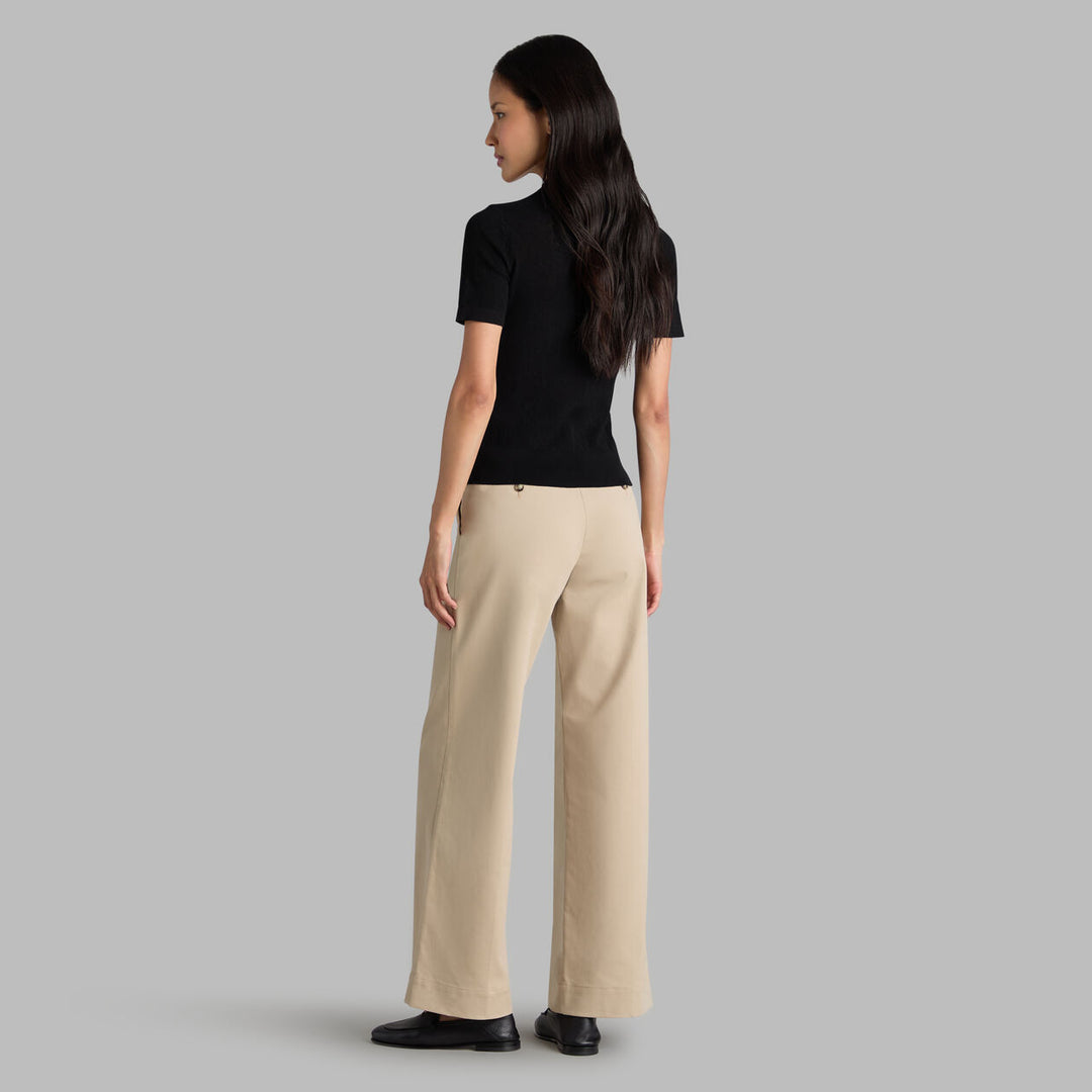 G/FORE WOMENS POINTELLE G SWEATER POLO - ONYX