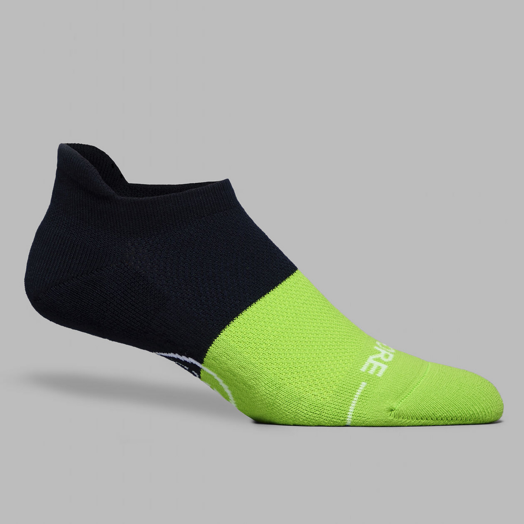 G/FORE MEN'S TWO TONE FORE PLAY ANKLE SOCK - GECKO / TWILIGHT