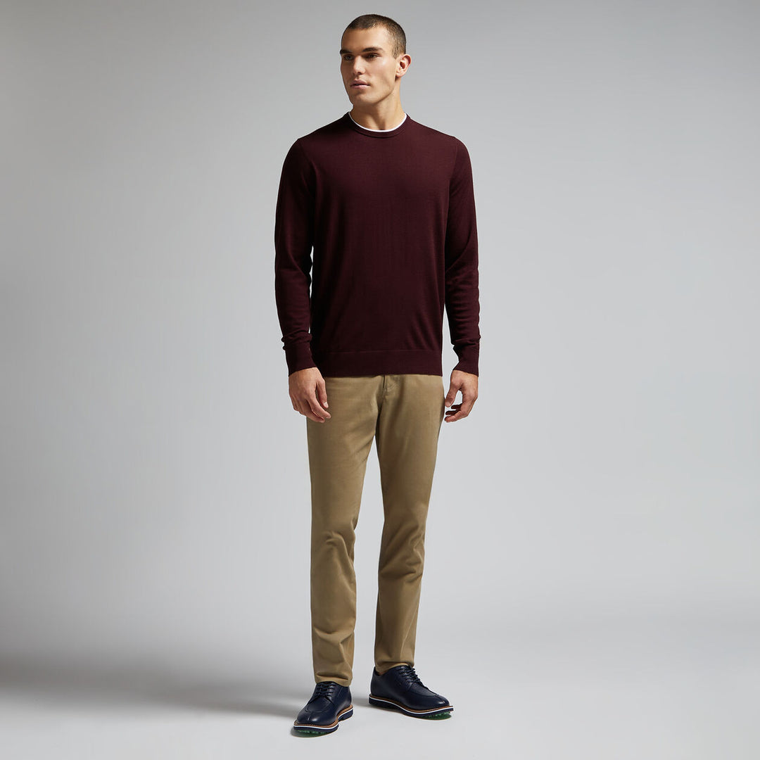 G/FORE MENS COTTON 5 POCKET STRAIGHT LEG PANT - DUNE