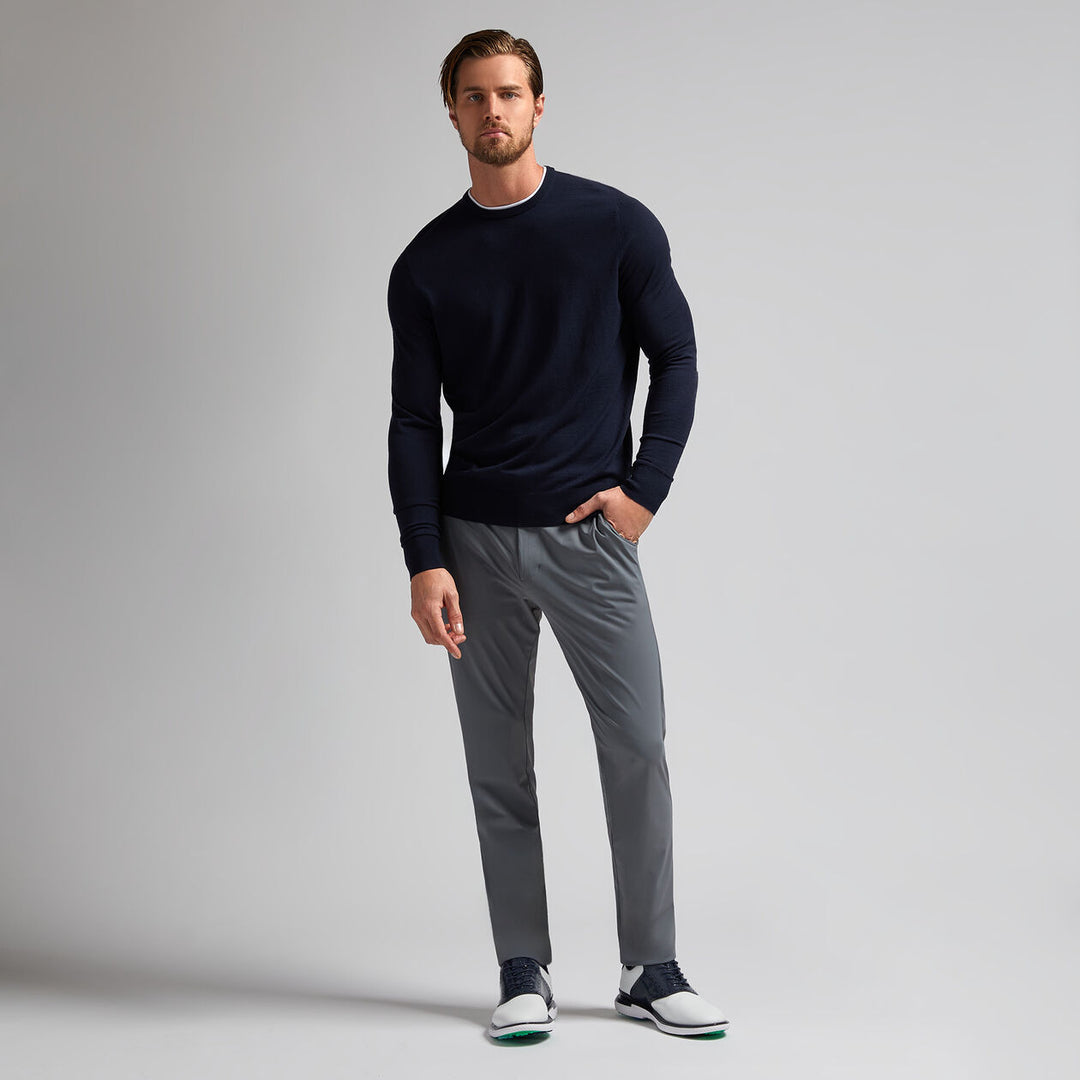 G/FORE MENS TECH TOUR 4-WAY STRETCH STRAIGHT LEG PANT - CHARCOAL