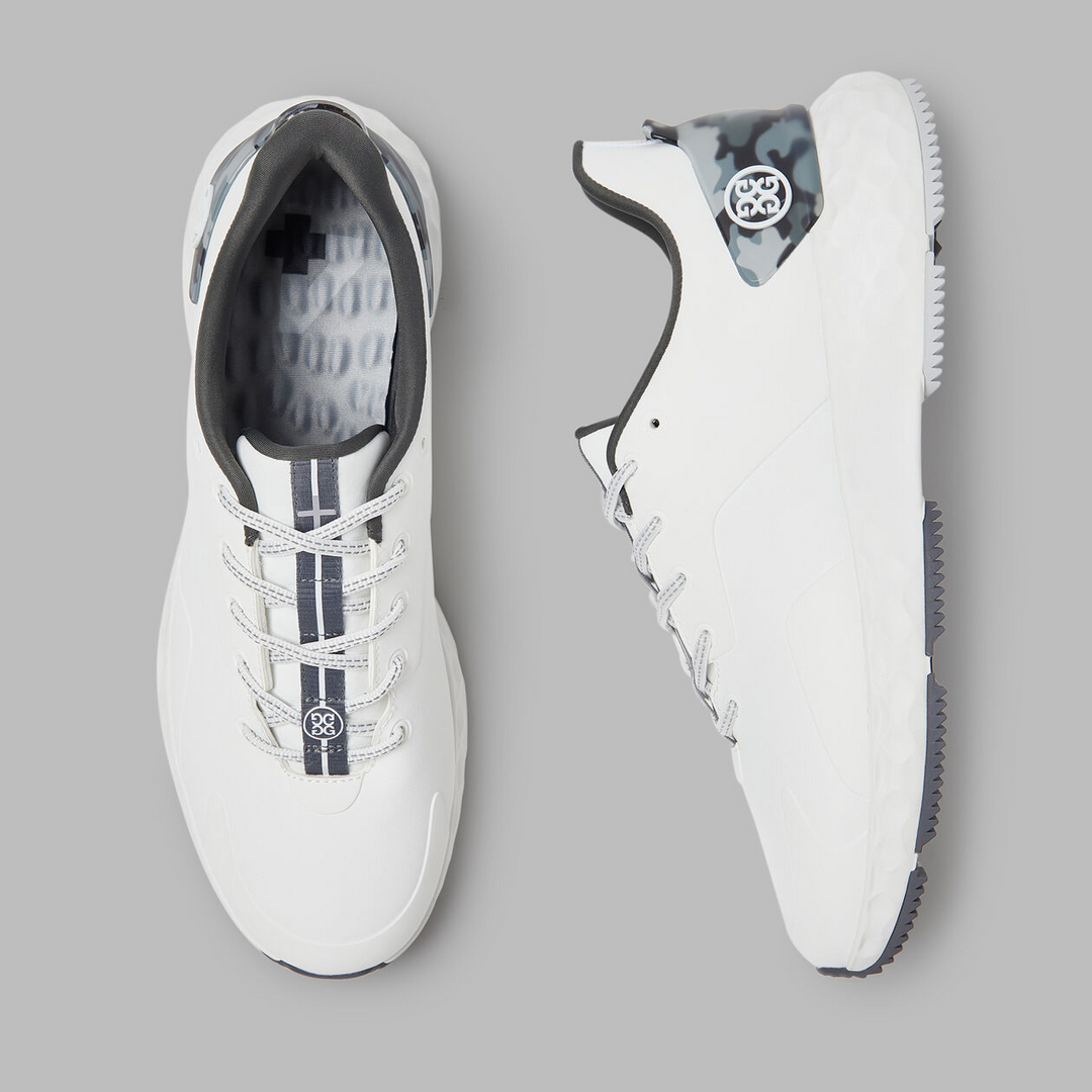 G/FORE MEN'S MG4+ CAMO ACCENT GOLF SHOE - SNOW CAMO