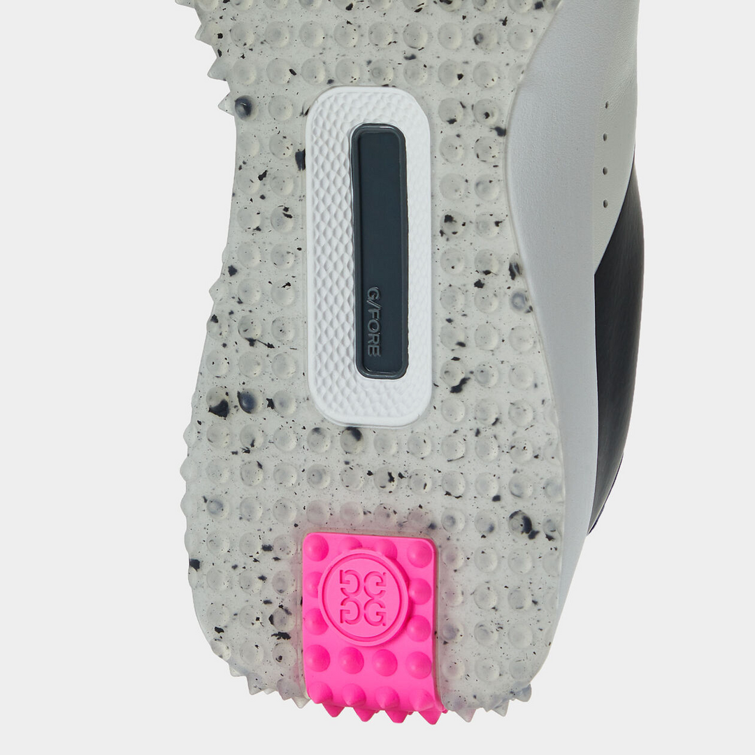G/FORE MEN'S G.112 STIPPLED GOLF SHOE - SNOW / ONYX