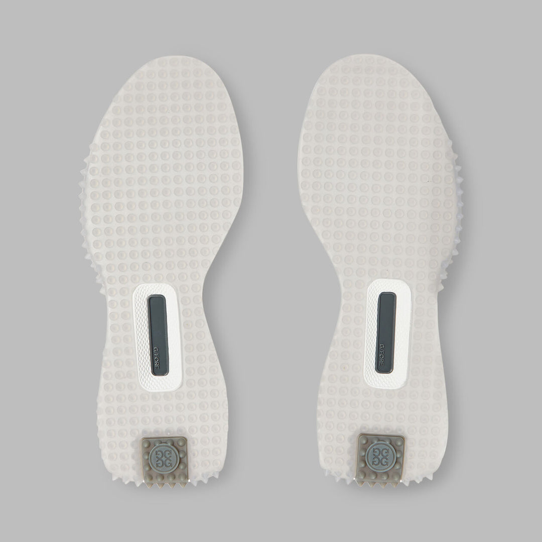 G/FORE MEN'S G.112 P.U. LEATHER SPIKELESS GOLF SHOE - SNOW / NIMBUS