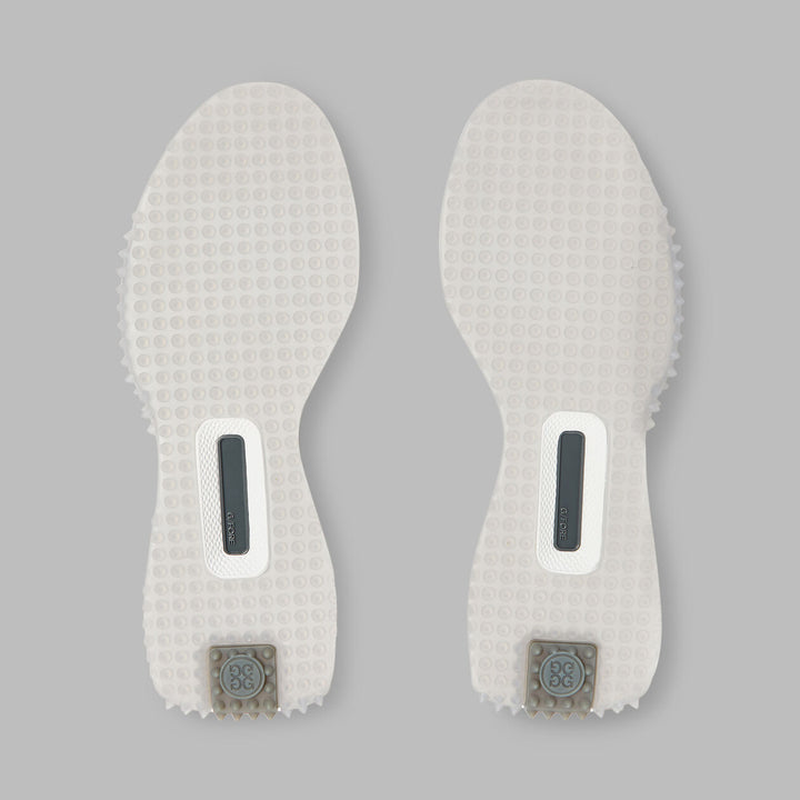 G/FORE MEN'S G.112 P.U. LEATHER SPIKELESS GOLF SHOE - SNOW / NIMBUS