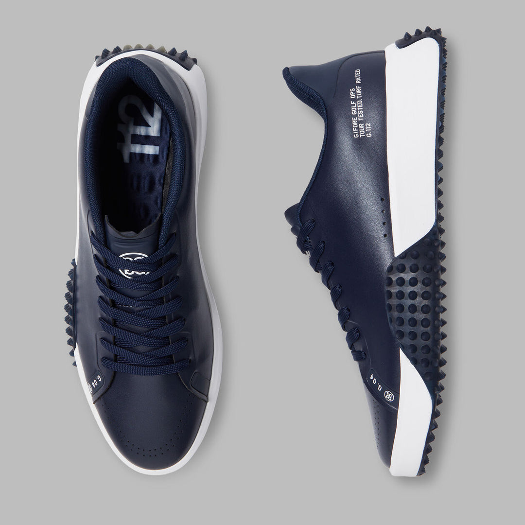 G/FORE MEN'S G.112 P.U. LEATHER SPIKELESS GOLF SHOE - TWILIGHT