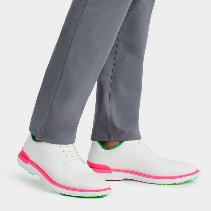 G/FORE MEN'S GALLIVAN2R GOLF SHOE - SNOW / KNOCKOUT PINK