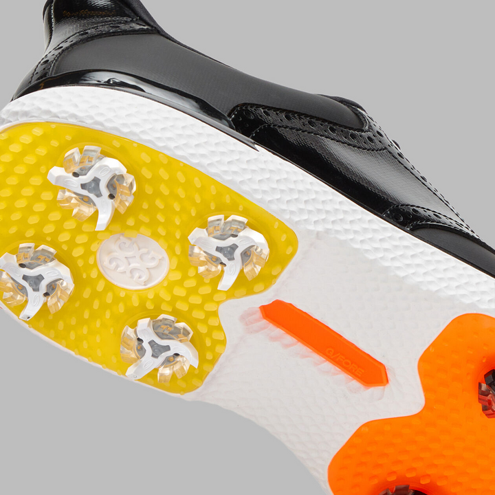 G/FORE MEN'S GALLIVAN2R G/LOCK SADDLE GOLF SHOE - SNOW