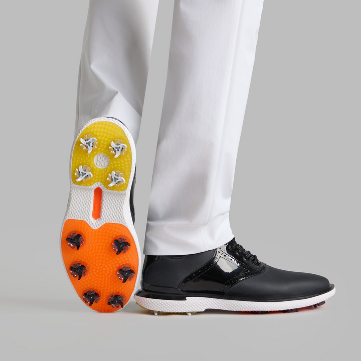 G/FORE MEN'S GALLIVAN2R G/LOCK SADDLE GOLF SHOE - SNOW