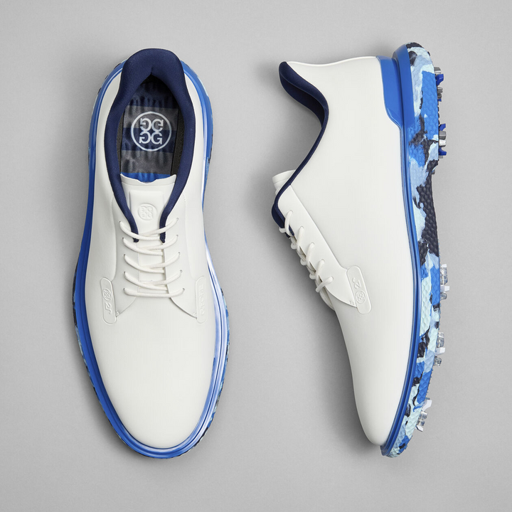 G/FORE MEN'S GALLIVAN2R G/LOCK CAMO GOLF SHOE - SNOW / TWILIGHT