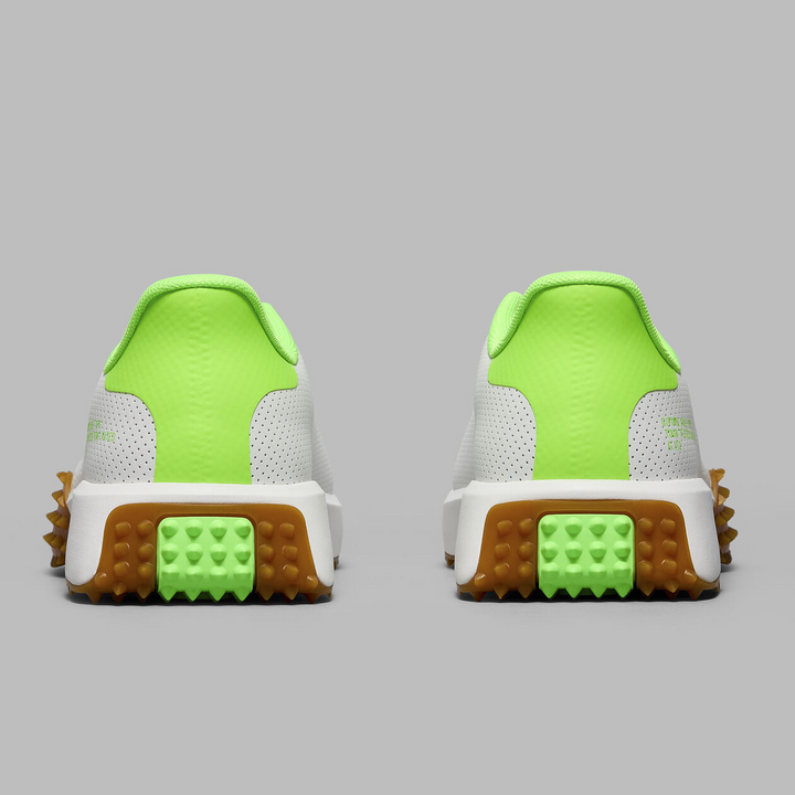 G/FORE MEN'S G.112 PERFORATED GOLF SHOE - SNOW / GECKO