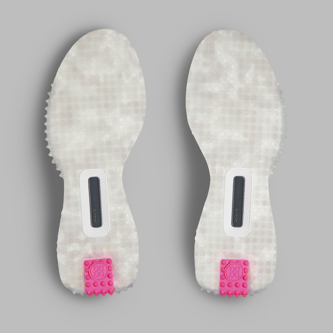 G/FORE MEN'S  G.112 EMBOSSED SKULL & TEES GOLF SHOE - SNOW / SIREN