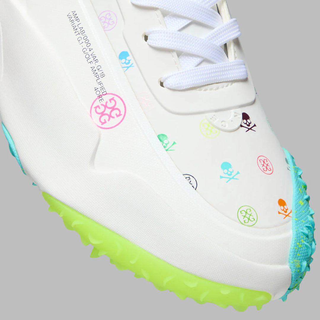 G/FORE MEN'S LTD RELEASE G/18 ICON GOLF SHOE - SNOW / MULTI