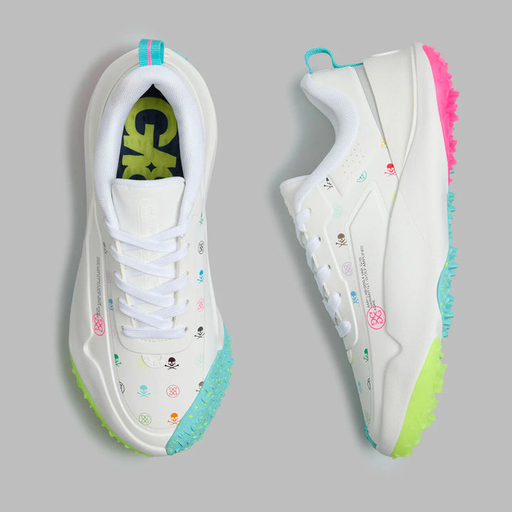 G/FORE MEN'S LTD RELEASE G/18 ICON GOLF SHOE - SNOW / MULTI