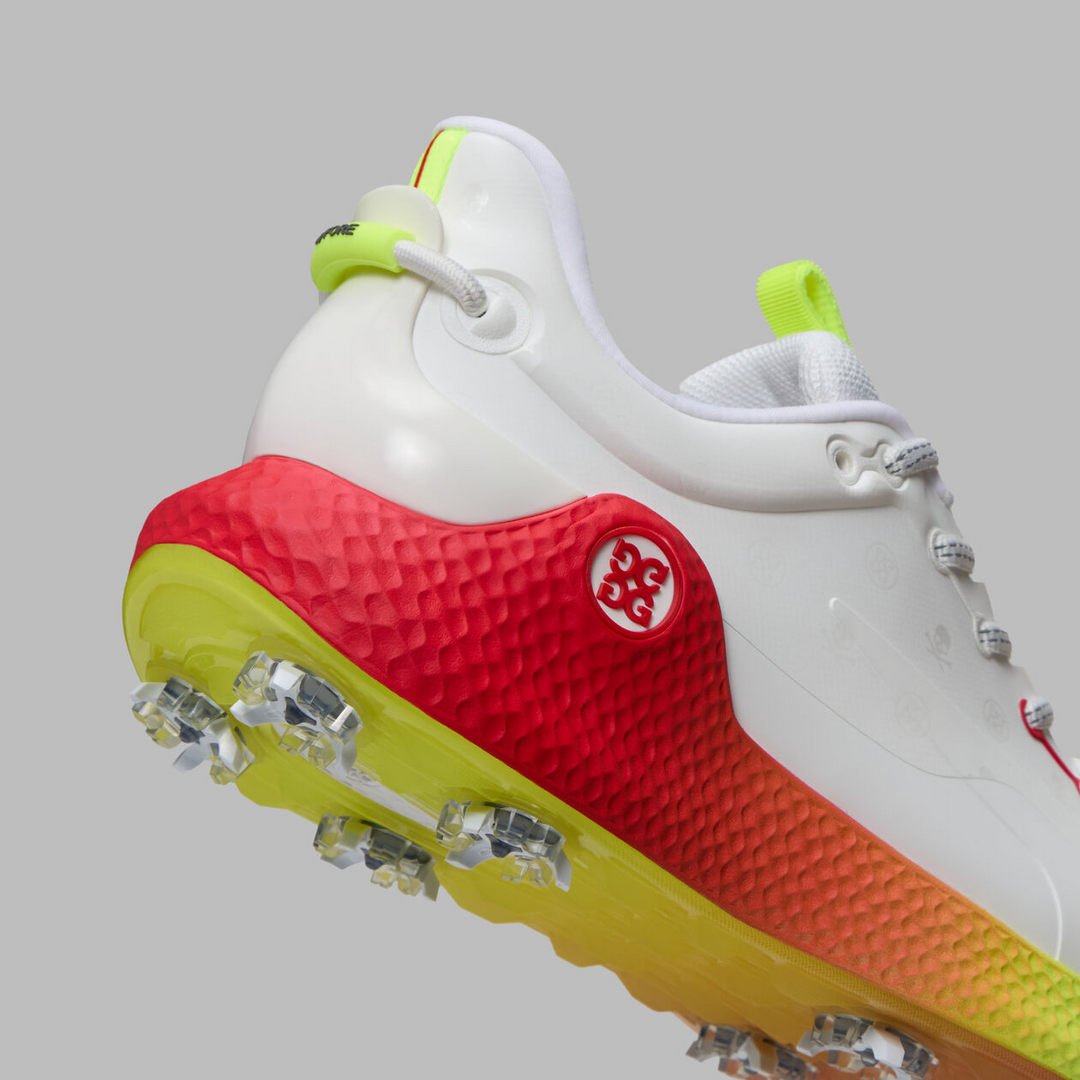 G/FORE MEN'S MG4+ O2 G/LOCK SKULL & TEES GOLF SHOE - SNOW / MULTI