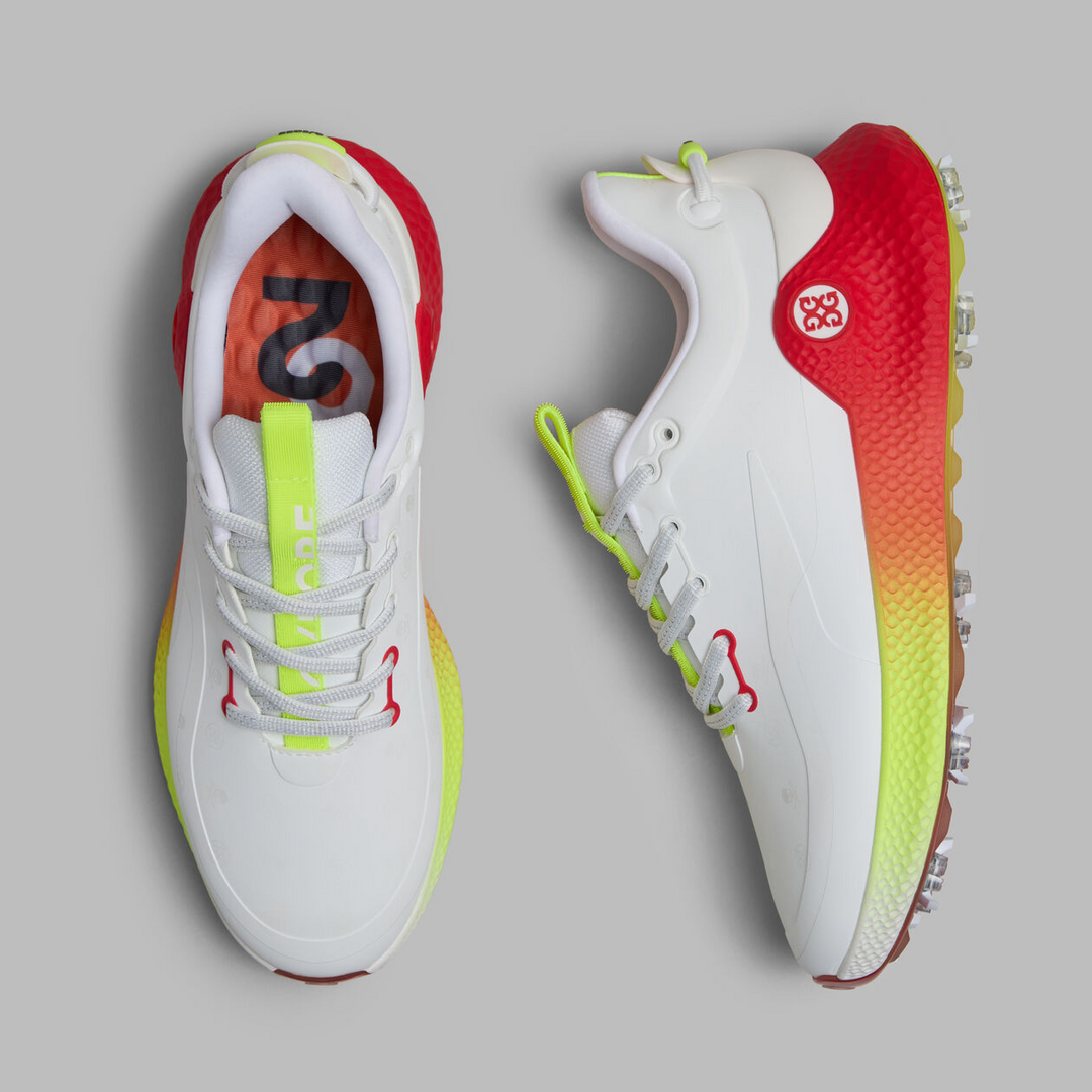 G/FORE MEN'S MG4+ O2 G/LOCK SKULL & TEES GOLF SHOE - SNOW / MULTI