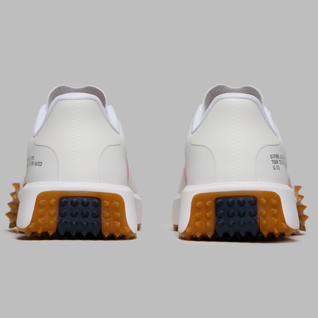 G/FORE MEN'S STRIPE GOLF SHOE - SNOW / MULTI