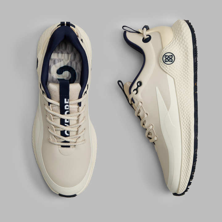 G/FORE MEN'S MG4+ O2 GOLF SHOE - PUMICE / CHALK WHITE