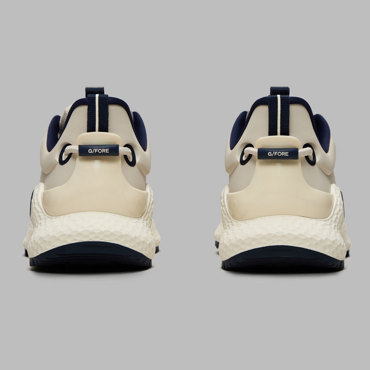G/FORE MEN'S MG4+ O2 GOLF SHOE - PUMICE / CHALK WHITE