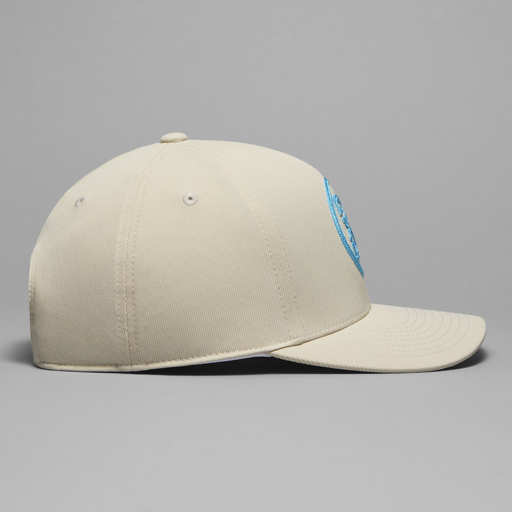 G/FORE MEN'S CHAINSTITCH CIRCLE G'S CONTRAST HAT - STONE / MOSAIC
