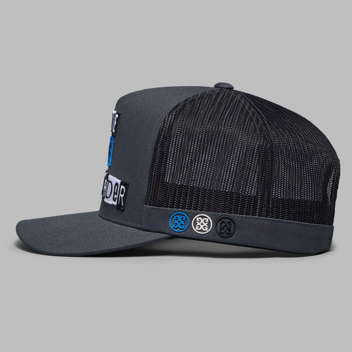G/FORE MEN'S O.G.D. TALL TRUCKER HAT - CHARCOAL