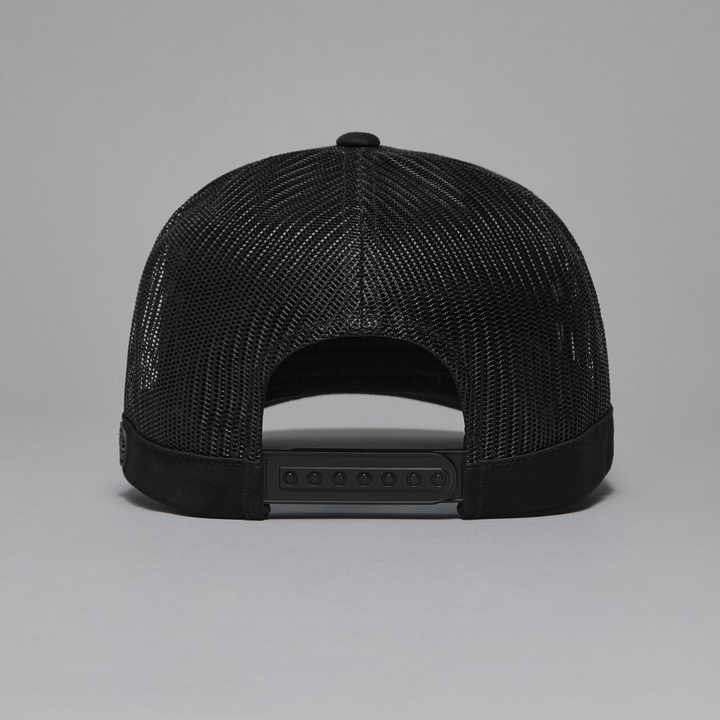 G/FORE MEN'S GRADIENT CIRCLE G'S COTTON TWILL TRUCKER HAT - ONYX